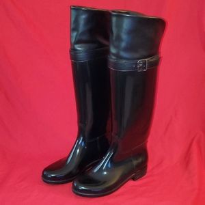BUY 1 GET 1!! Ladies Over The Knee Rain Boots